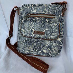 Sakroots Navy Crossbody Bag